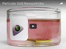 Nanopartikel-Laserabtrag in Wasser (YouTube)